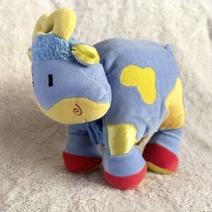 Jellycat Jelly Kitten Cow Baby Story Book Learning Plush Crackle Rattle Sensory